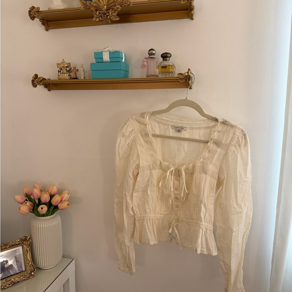American Eagle Long Sleeve Blouse